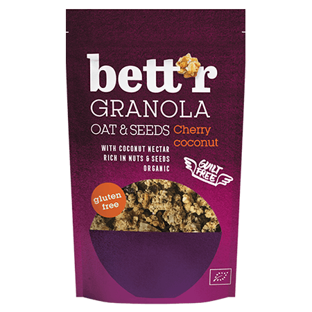 Bettr Granola Cherry Coconut 300g - Live Well