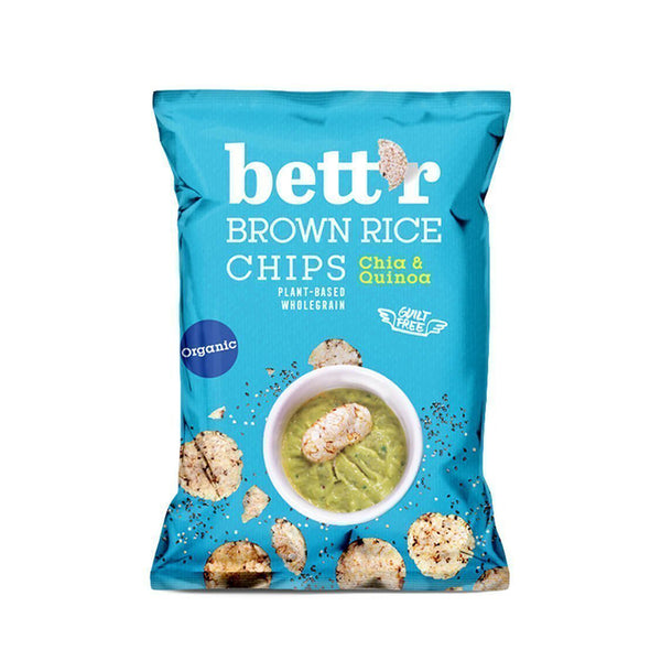 SO Bettr Rice Chips with Chia & Quinoa 60g - Live Well