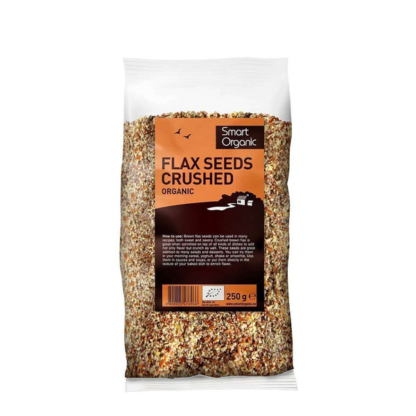 SO Flax Seeds Brown Crushed 250g - Live Well