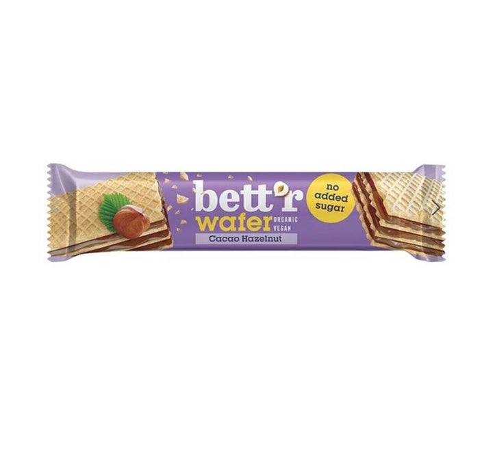 SO Hazelnut Cacao Wafer No Added Sugar 30g - Live Well