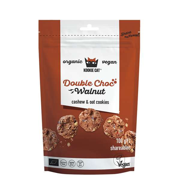 SO Mini Cookies Double Choc Walnuts 100g - Live Well