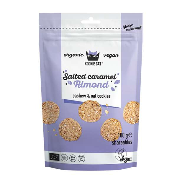 SO Mini Cookies Salted Caramel Almonds 100g - Live Well