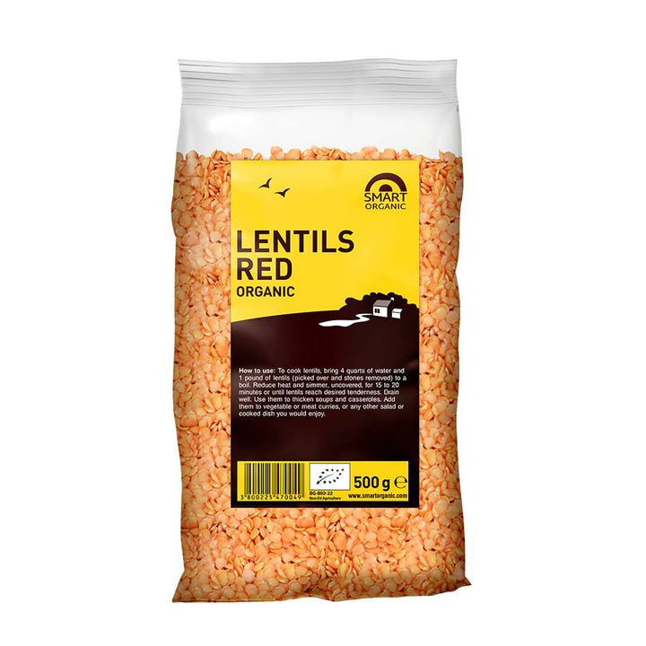 SO Lentils Red 500g - Live Well