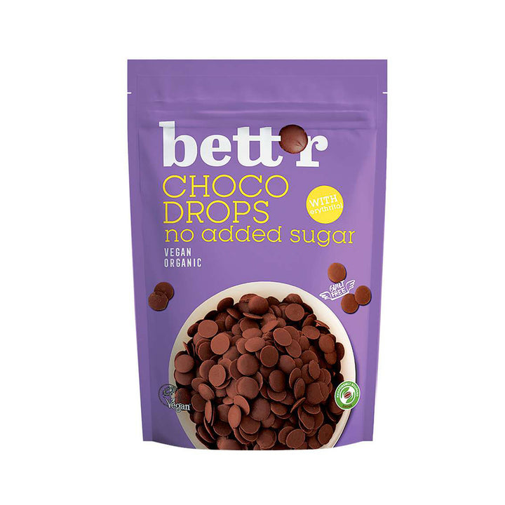 SO No Added Sugar Choco Drops 200g - Live Well