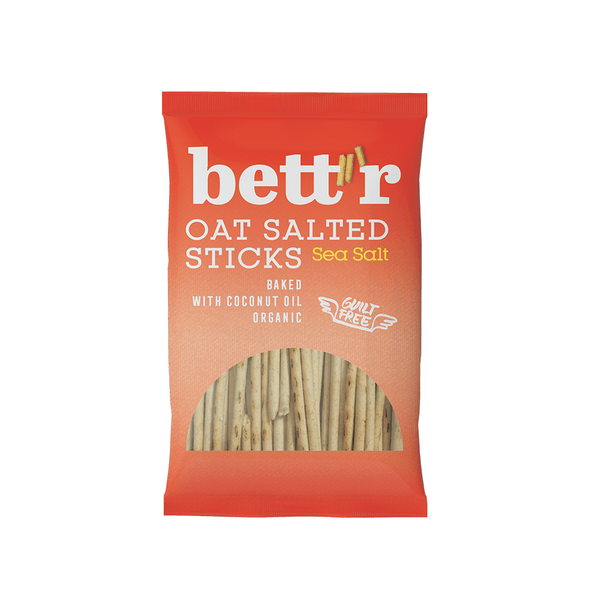 SO Salted Oat Sticks Sea Salt 50g - Live Well