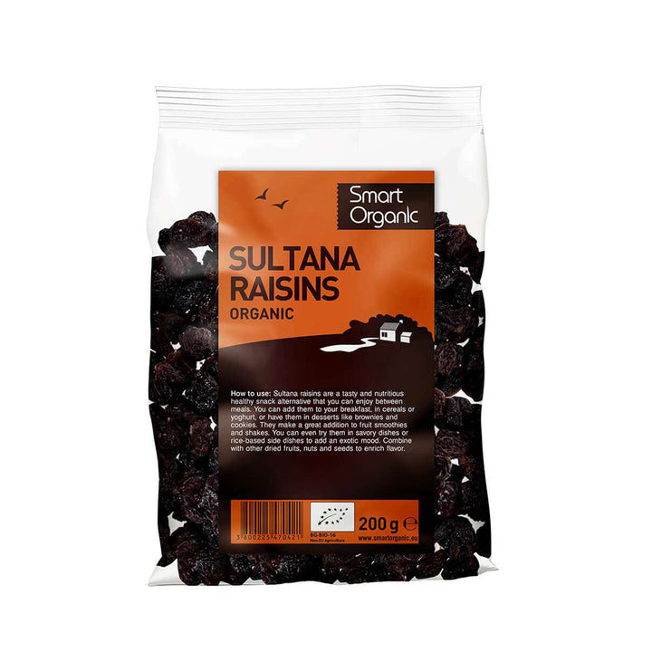 SO Sultana Raisins 200g - Live Well