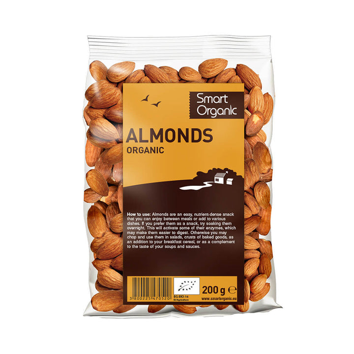 SO Whole Almonds 200g - Live Well