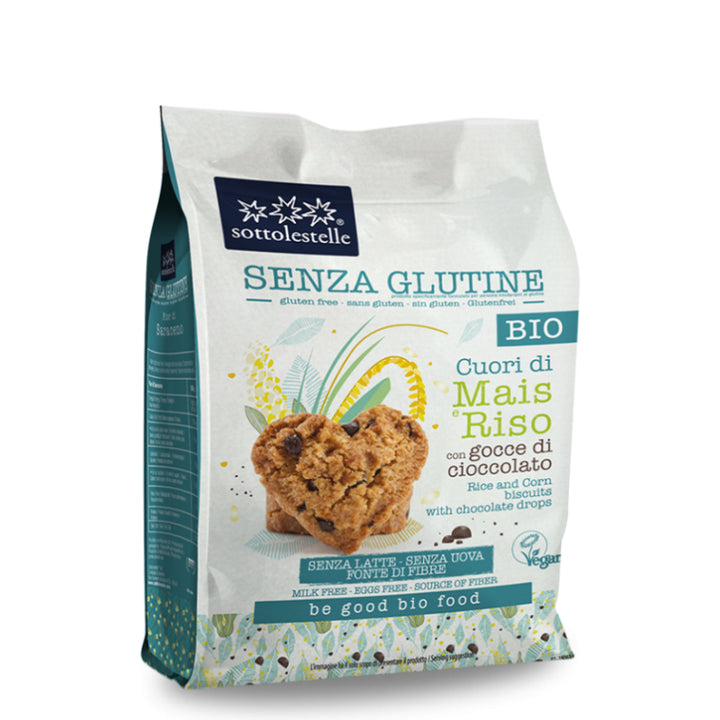 SOT Gluten Free Biscuit Hearts w Choco Drops 250g - Live Well