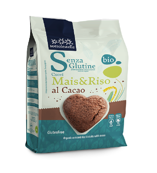 SOT GlutenFree Cocoa Heart Biscuits 250g - Live Well