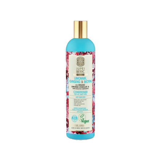 SIB Limonnik, Ginseng & Biotin Conditioner 400ml - Live Well