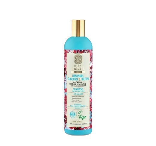 SIB Limonnik, Ginseng & Biotin Shampoo 400ml - Live Well
