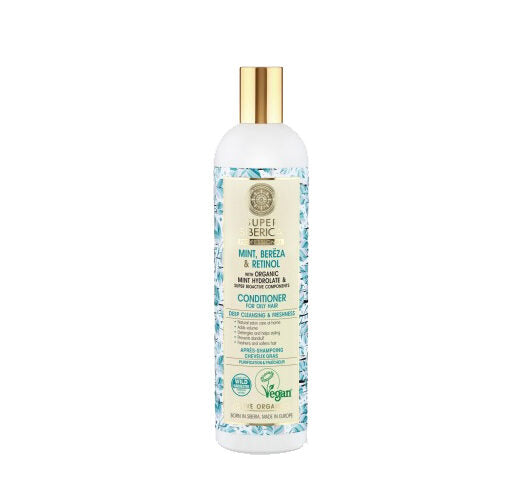 SIB Mint, Bereza & Retinol Conditioner for Oily Hair 400 ml - Live Well