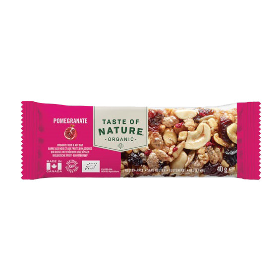 TON Pomegranate Snack Bar 40g - Live Well