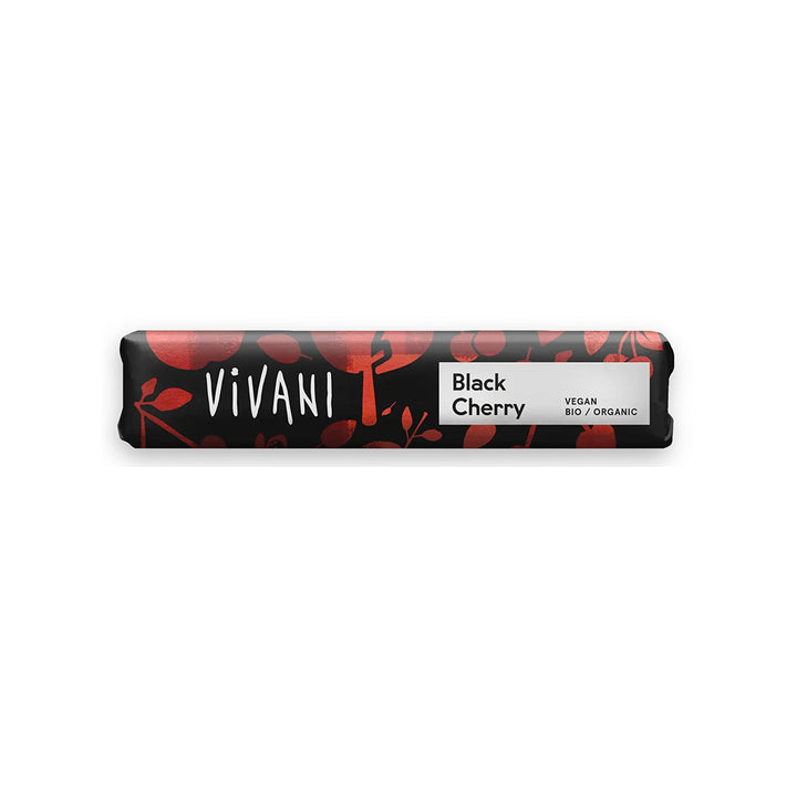 Vivani Vegan Black Cherry Dark Chocolate 35g - Live Well