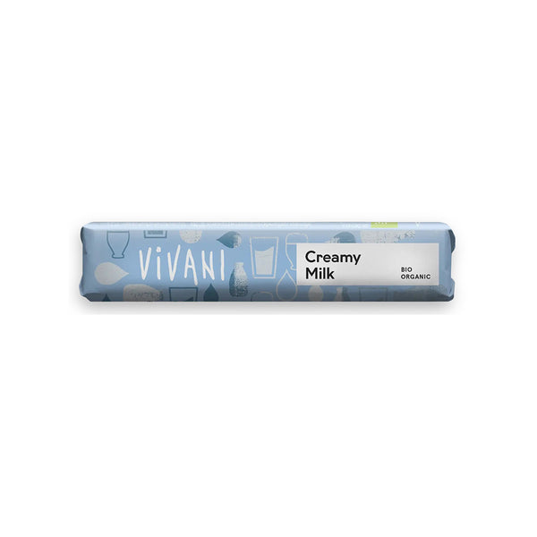 Vivani Milky Cream Chocolate 40g - Live Well