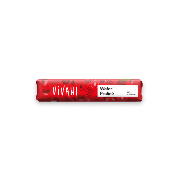 Vivani Wafer Praline 40g - Live Well