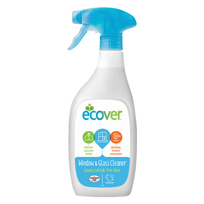 Ecover Window & Glass Cleaner 500ml - Live Well