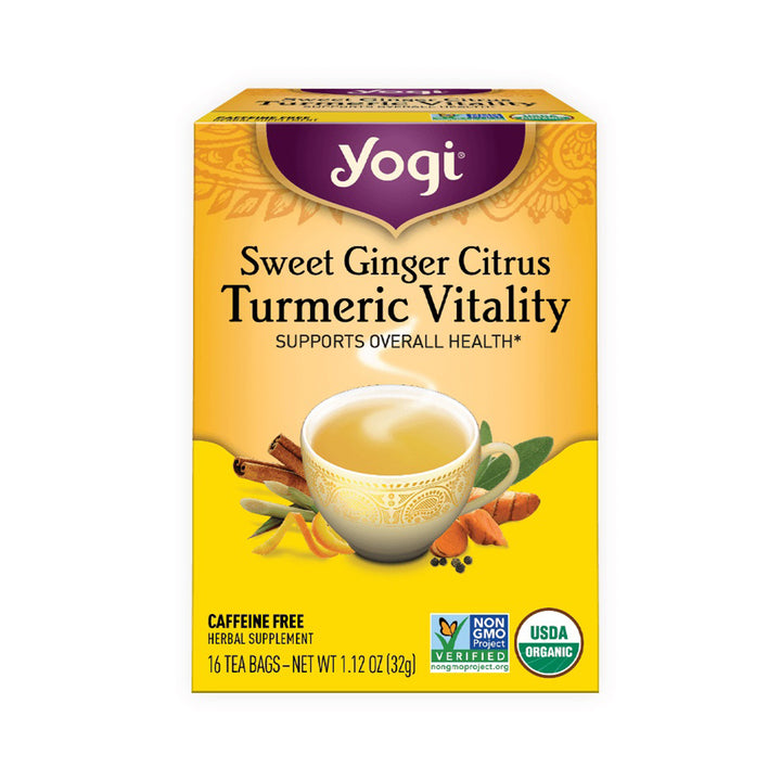 YT Sweet Ginger Citrus Turmeric Vitality 16tb - Live Well