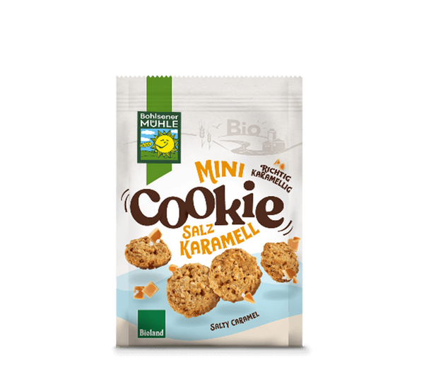 Mini Cookie Salty Caramel 125g - Live Well