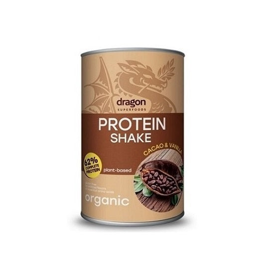 Dragon Sfoods Protein Shake Cacao and Vanilla 500g - Live Well