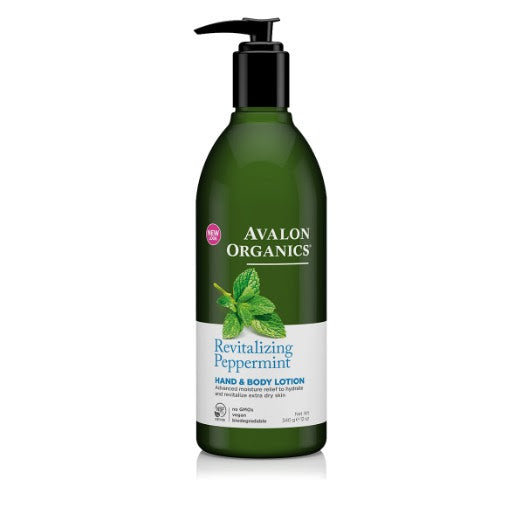 AO Hand &amp; Body Lotion - Peppermint 340g - Live Well