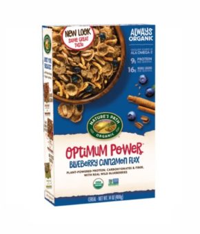 NP Optimum Power - Blueberry Cinnamon Flax Cereal 400g