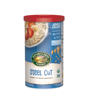 NP Hot Oatmeal - Steel Cut Organic Oats 850g