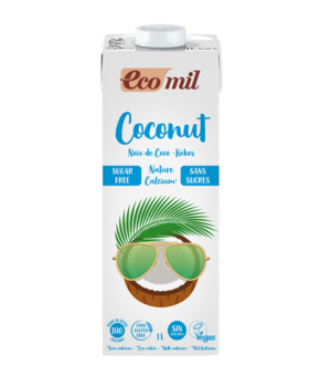EcoMil Coconut Milk - Sugar Free with Calcium 1L