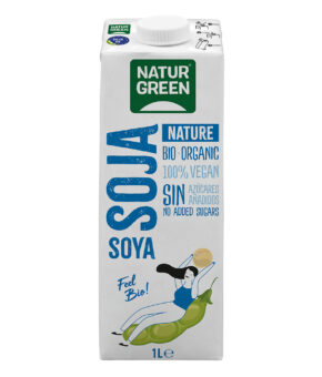 NaturGreen Soya Drink - No Added Sugar 1L